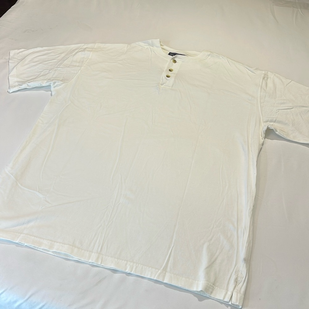 JOHN ASHFORD ADVENTURE SIZE XXL TALL Classic White Men's Shirt